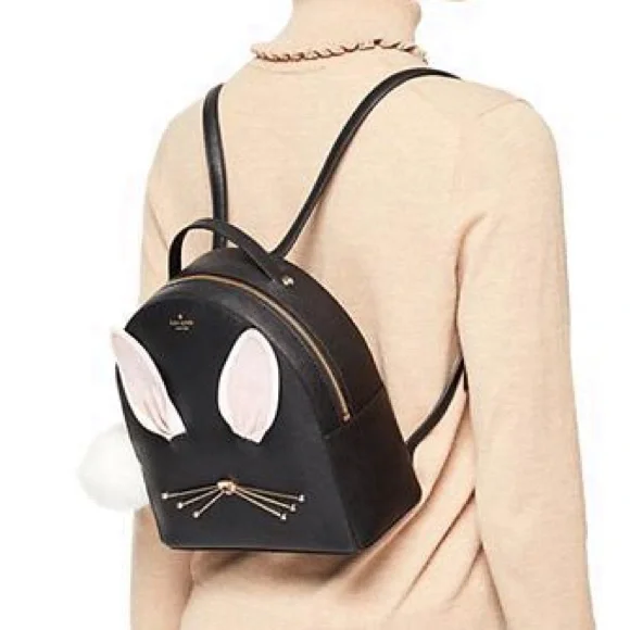 Never used, Kate Spade ‘Hop to It’ Rabbit Mini Backpack - Picture 13 of 13